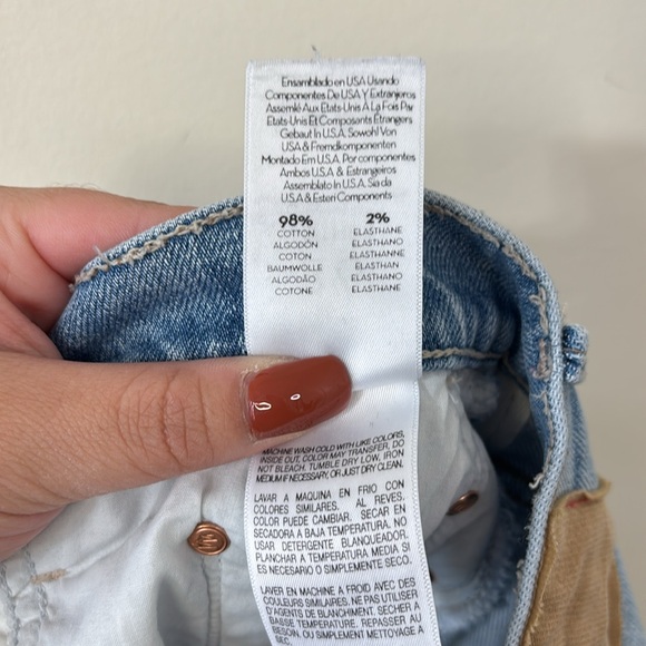 Mother x Miranda Kerr Easy Does It Cut Off Short Thanks for Everything Size 26 - Picture 10 of 11